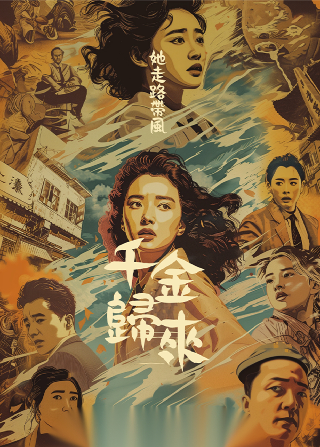 千金归来她走路带风